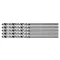 YATO Spirálový vrták 2,0 x 48/22 mm inox HSS Premium (5 ks)