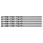 YATO Vŕtačka do špirály 2,5 x 57/30 mm inox HSS Premium (5 ks)