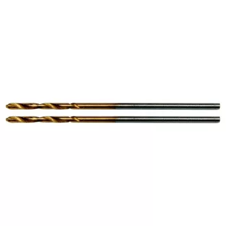 YATO Špirálový vrták 1,0 x 34/12 mm HSS-TiN (2 ks)