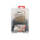 YATO Sada šnekových vrtákov 19 dielna 1-10 mm HSS-TiN