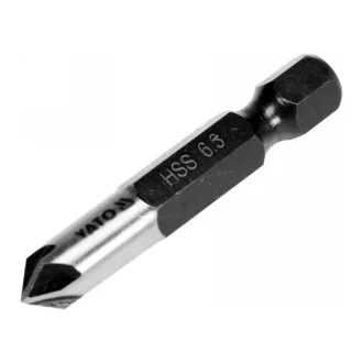   YATO Kónický záhlbník do kovu HSS s 6,3 mm uchytením bitov
