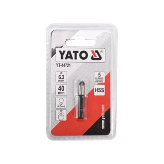   YATO Kónický záhlbník do kovu HSS s 6,3 mm uchytením bitov