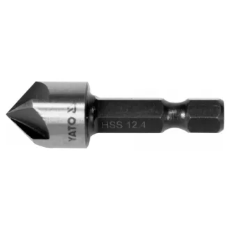   YATO Kónický záhlbník do kovu HSS s 12,4 mm uchytením bitov