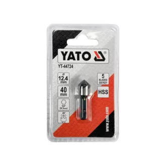   YATO Kónický záhlbník do kovu HSS s 12,4 mm uchytením bitov