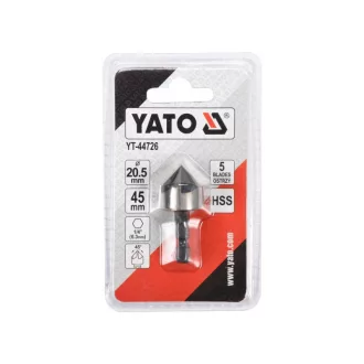   YATO Kónický záhlbník do kovu HSS s 20,5 mm uchytením bitov