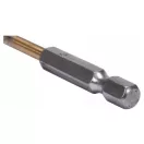 YATO Spirálový vŕták 4,0 x 95/43 mm HSS-TiN s držiakom na bity
