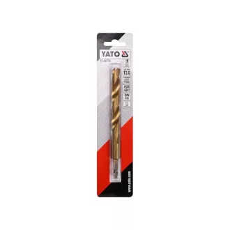   YATO Šnekový vrták 13,0 x 151/101 mm HSS-TiN pre bitové upínanie