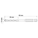 YATO Univerzálna vŕtačka 4,0 x 85/30 mm bitový držiak