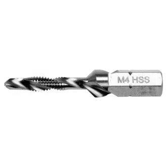   YATO Kombinovaný strojný vrták-navrták M4 s bitovým záberom