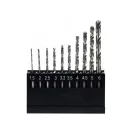 YATO Sada vrtákov na špirálu s bitovým uchopením 10 kusov 1,5-6 mm HSS 6542