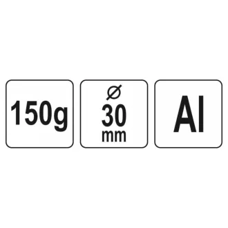 YATO Hliníkové kladivo 150 g