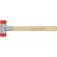 YATO Plastový kladivo 30 mm s hickory rukoväťou