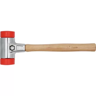   YATO Plastový kladivo 60 mm s rukoväťou z hikorového dreva