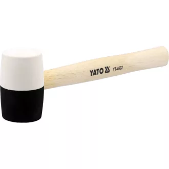 YATO Gumová palička 370 g (čierno-biela) 50 mm