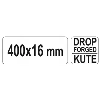 YATO otvárač hrudníka 400 x 16 mm