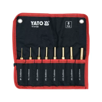 YATO Medená súprava dierovačov 8 kusov