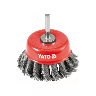   YATO Štetec na vŕtačku s drôtovým kotúčom 75 skrutkový