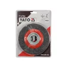YATO Kruhová kefka 150 x 32 mm so zúžovacími krúžkami Inox