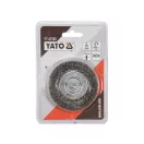 YATO Hriadeľová kefa 75 mm inox