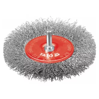 YATO Kruhová hlava s čapom 100 mm inox