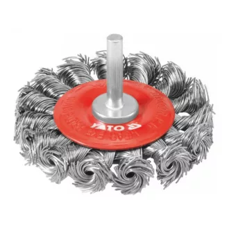 YATO Kotúčový drôtový kefa 75 mm oceľ