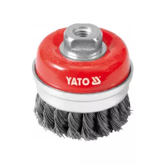 YATO Drôtový pohár 75 mm M14 skrútený