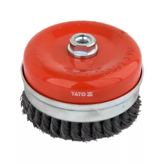 YATO Skrútený kotúčový kefa M14 125 mm