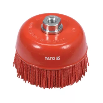 YATO Čašečkový kefka 125 mm M14 plastové štetiny