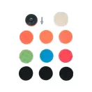 YATO Sada brúsnych kotúčov s suchým zipsom, 12 kusov, 80 mm M14