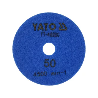   YATO Diamantový brúsny a leštiaci kotúč na suchý zips 100 mm / P50 na mokro/sucho