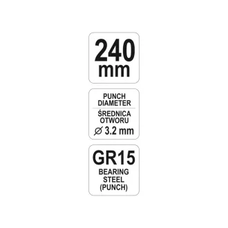 YATO Dierovacie a olepovacie kliešte 240 mm