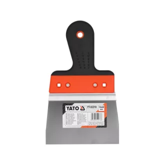 YATO Stierka na steny 150 mm inox s mäkkou rukoväťou