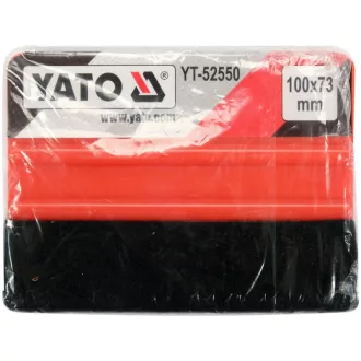 YATO Plastový hladítko s filtrom pre fólie 73 x 100 mm