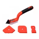 YATO Odstraňovač tesnenia so súpravou silikónových dosiek, 4 dielne