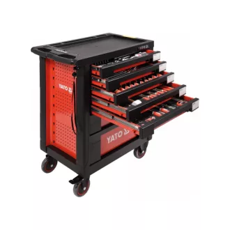 YATO Vozík na náradie s náradím 211 dielov