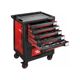 YATO Vozík na náradie s náradím 165 dielov