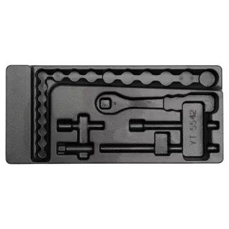   Sada nástrčných kľúčov YATO 22 kusov 3/8" 6-22 mm CrV (zásuvková vložka bez náradia)