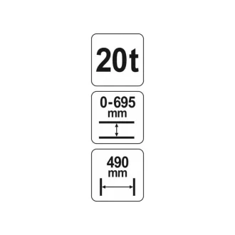 YATO Hydraulický lis 20T
