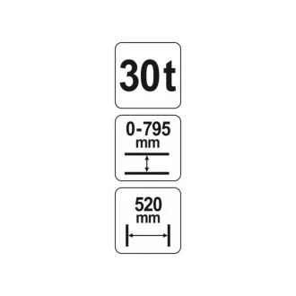 YATO Hydraulický lis 30T