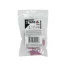 YATO sada trysiek na pieskovanie 4 diely 4,5,6,7 mm