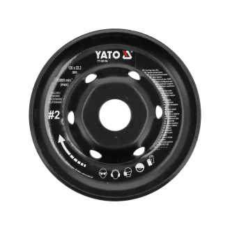 YATO Brúsny kotúč stredne #2 125 x 22,2 mm