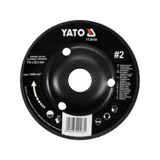 YATO Brúsny kotúč strednej zrnitosti #2 115 x 22,2 mm