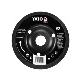 YATO Raspový kotúč strednej hrubosti #2 125 x 22,2 mm