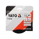 YATO Brúsny kotúč hrubý #1 115 x 22,2 mm