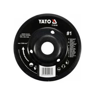 YATO Brúsny kotúč hrubý #1 125 x 22,2 mm