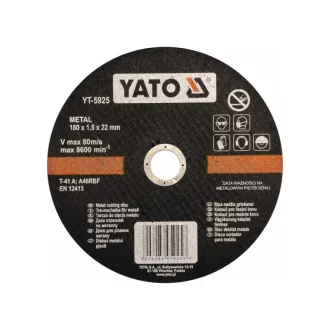 YATO Rezný kotúč pre kov 180 x 1,5 x 22 mm