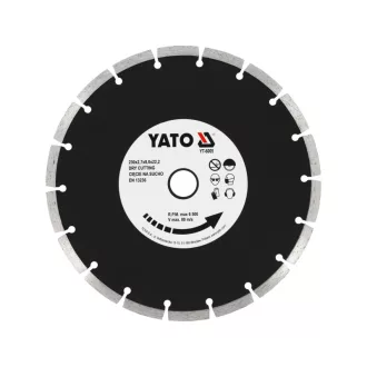   YATO Diamantový rezný kotúč 230 x 2,7 x 8,0 x 22,2 mm, segmentovaný