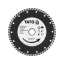 YATO Diamantový rezací kotúč 180 x 2,8 x 8,0 x 22,2 mm turbo