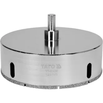   YATO Diamantový okrúhly výsekový nástroj 125 mm pre mokré/suché použitie