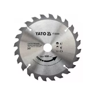 YATO Pílový disk pre drevo 160 x 20 x 1,5 mm / 24T